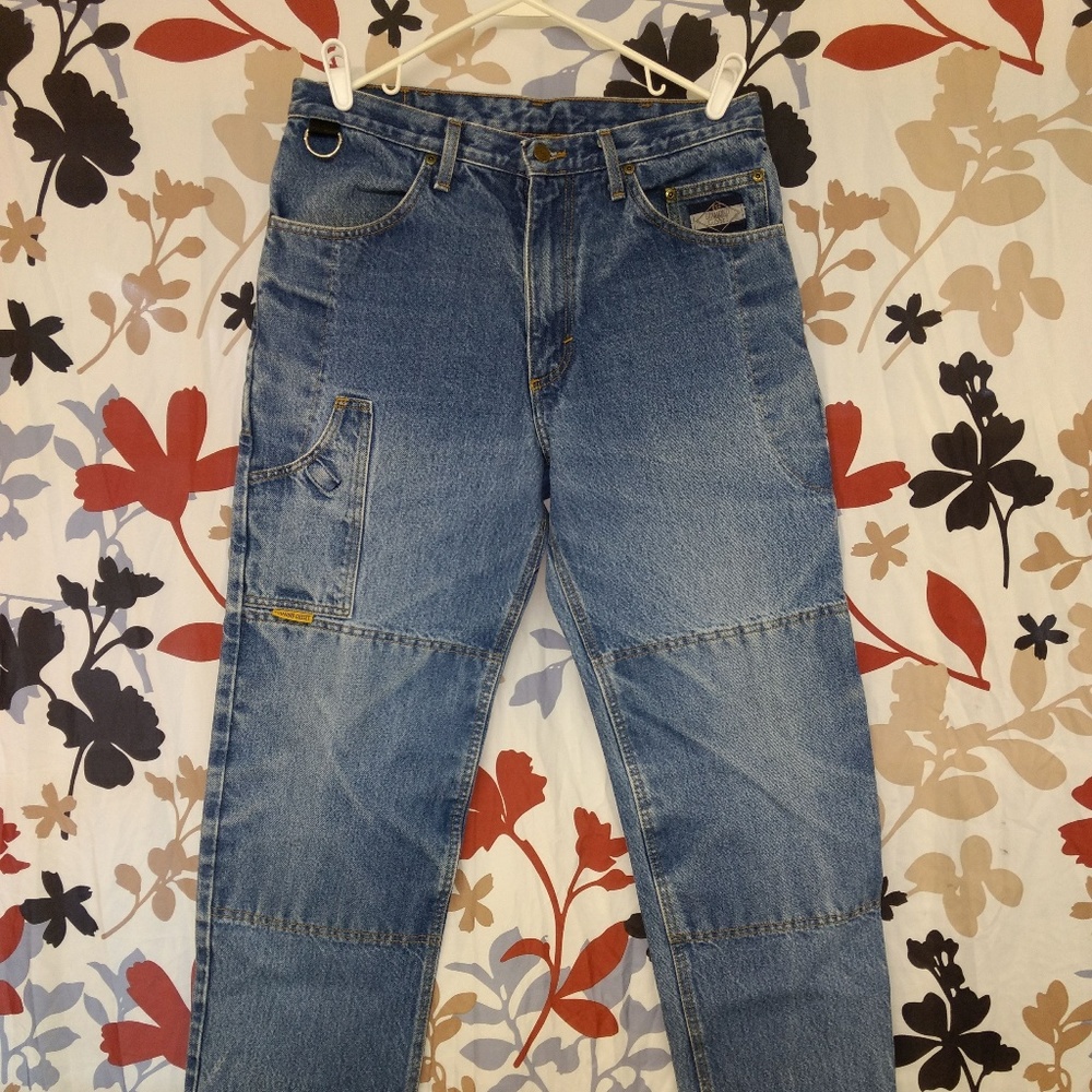 Diamond Gusset Kevlar Defender Riding Jeans 34x34